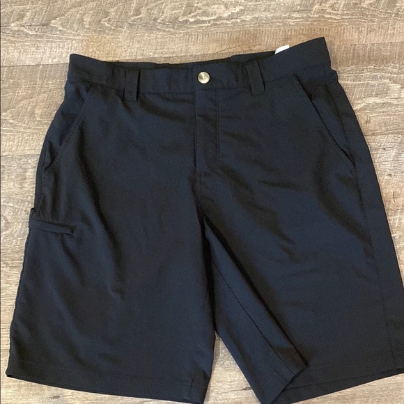 Columbia PFG Men's Dark Cargo Shorts - Picture 1 of 9